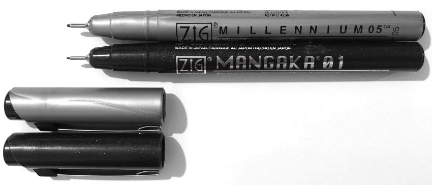 עטים טכניים זיג מאנגקה ומילניום