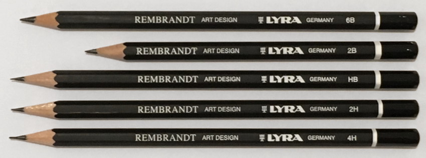 Lyra Rembrandt Art Design עפרונות רישום