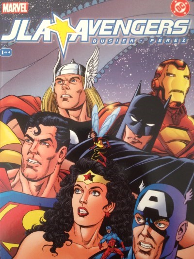 סדרת חוברות קומיקס של אוונג'רס ביחד עם ליגת הצדק