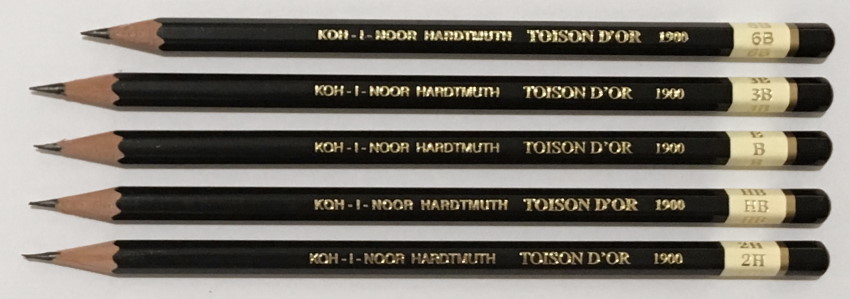 עפרונות רישום Koh-I-Noor 1900
